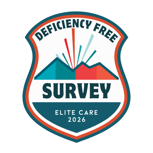 Elite Care Deficiency-Free Survey Badge